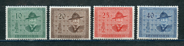 Liechtenstein Scott 270-73 Mint NH
