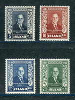Iceland  Scott 274-77 Mint NH Set