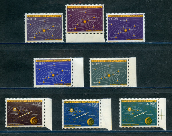 Paraguay Scott 728-35 SPACE Mint NH