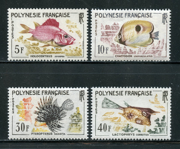 French Polynesia FISH Scott 199-202 Mint NH Set