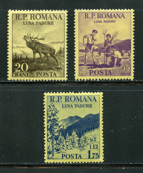 Romania Scott 984-6 Mint NH Set