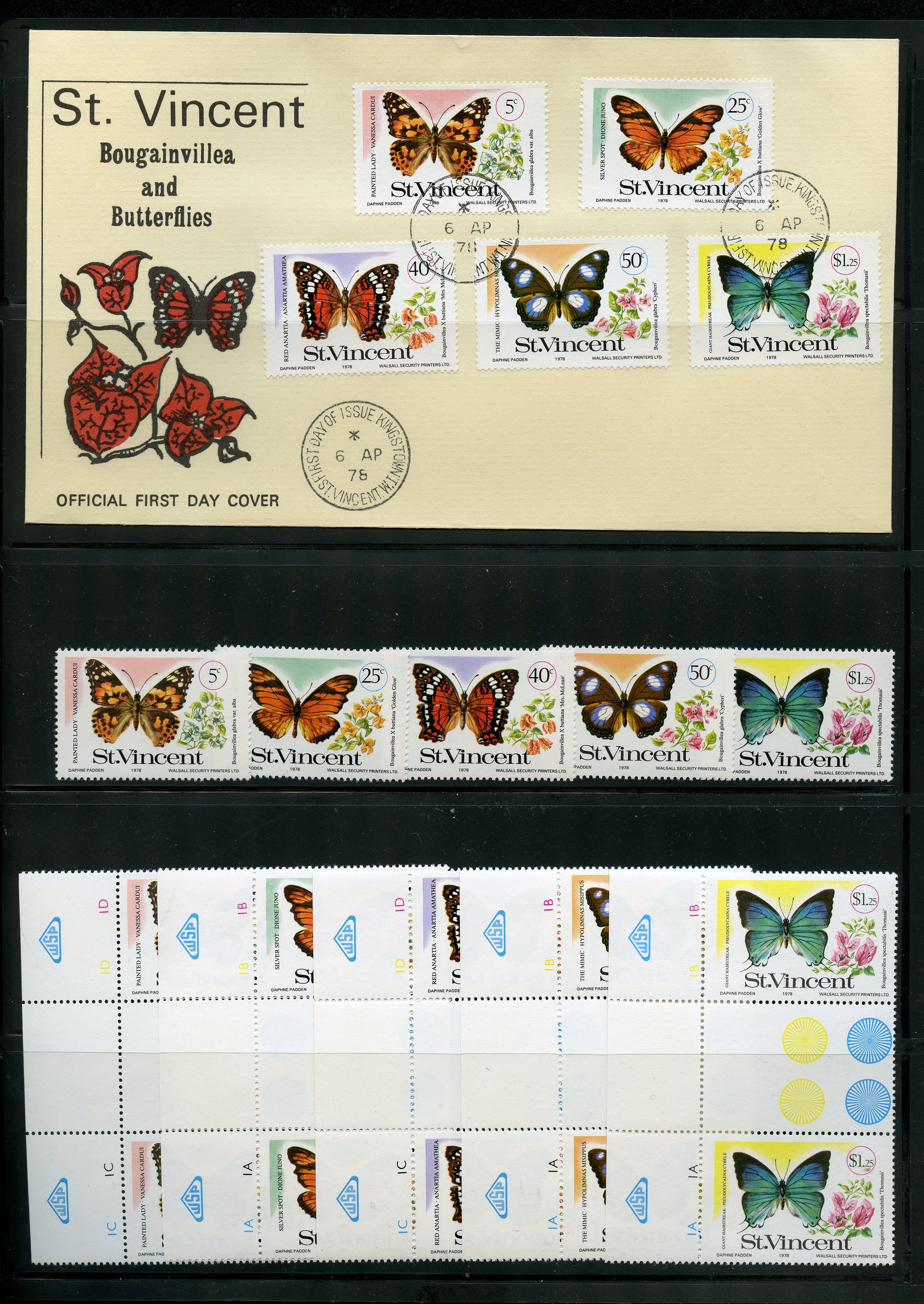 Butterflies – ABRO Stamps & Coins