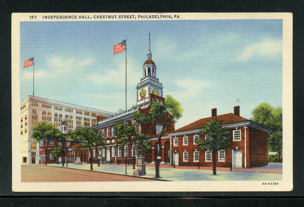 US Independence Hall Chestnut Street Philadelphia