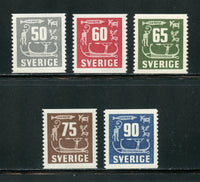 Sweden Scott 468-72 Mint NH Set