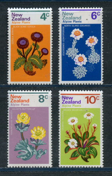 New Zealand Scott 500-503 Flowers Mint NH Set