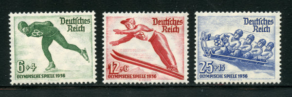 Germany B79-81 Mint Never Hinged Olympics Winter Sports