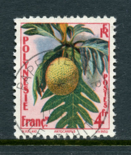 French Polynesia Scott 192 Fruit Used