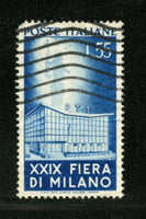 ITALY Scott 573 XXIX Fiera Di Milano Used Stamp