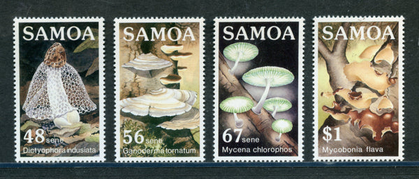 Samoa Scott 645-48 Orchids Mint NH Set