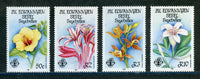 Seychelles Zil Elw. Sessel 122-25 Flowers Mint NH