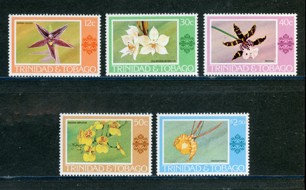 Trinidad Scott 284-88 Flowers Mint NH