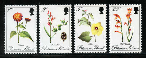 Pitcairn Islamds Scott 110-13 Flowers Mint NH