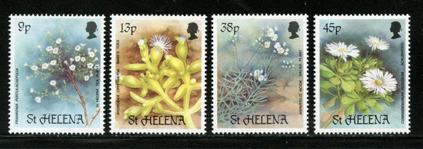 St. Helena Scott 479-82 Flowers Mint NH