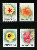 Jamaica Scott 675-78 Flowers Mint NH