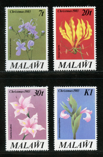 Malawi Scott 423-26 Flowers Mint NH