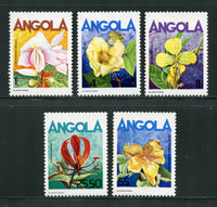 Angola Scott 705-9 Orchids Mint NH Set