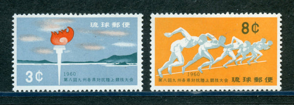Ryukus Islands 72-73 Mint LH