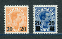 Denmark Scott 176-77 Mint NH
