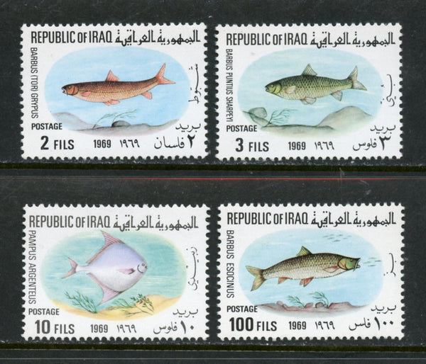 Iraq Scott 491-94 Fish Set Mint NH
