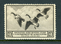 US RW3 Mint NH Duck Stamp