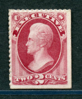 US O11p4 Plate Proof On Card