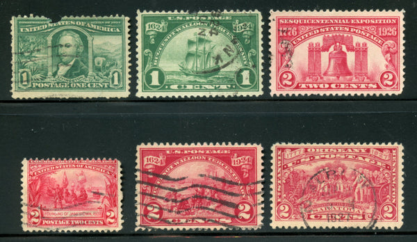 US Group of Early 20th Century Used stamps. Clean and Desirable Lot