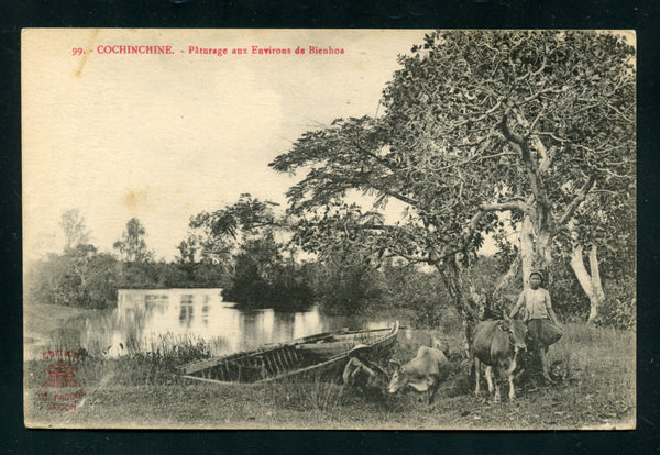 Vietnam CochinChine Vintage Postcard PC Post Card