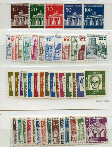 Germany 4 Sets Mint Never Hinged